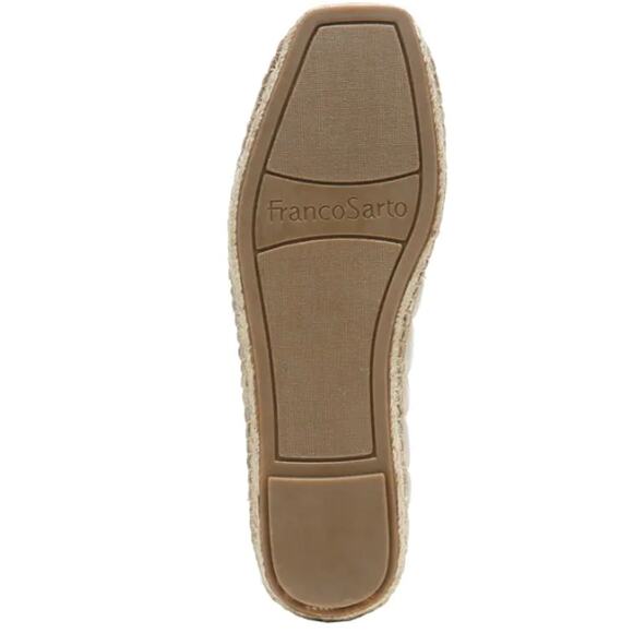 Franco Sarto Kiya Quilted Square Cream Espadrille - Picture 7 of 7